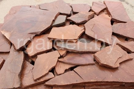 Песчаник Терракотово-красный