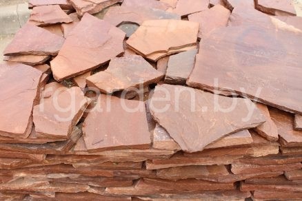 Песчаник Терракотово-красный