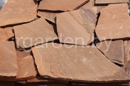 Песчаник Терракотово-красный