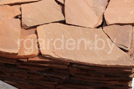Песчаник Терракотово-красный
