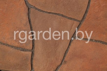Песчаник Терракотово-красный