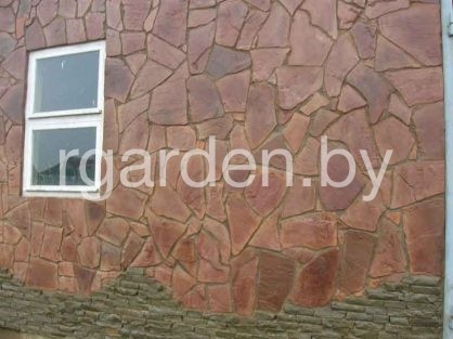 Песчаник Терракотово-красный