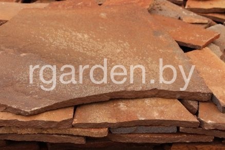 Песчаник Терракотово-красный