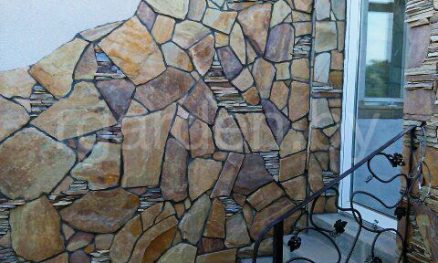 Песчаник Желто-рыжий для облицовки