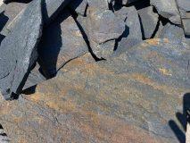 Сланец Златолит черный для мощения