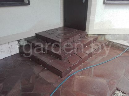 Плитняк Лемезит бордо для мощения