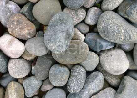 Галька речная Синяя