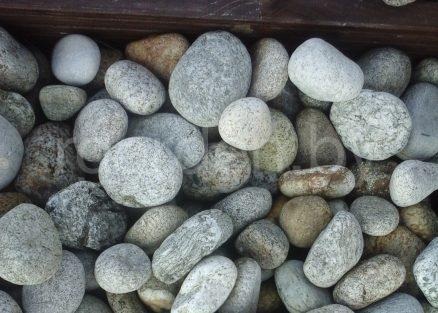 Галька речная Белая