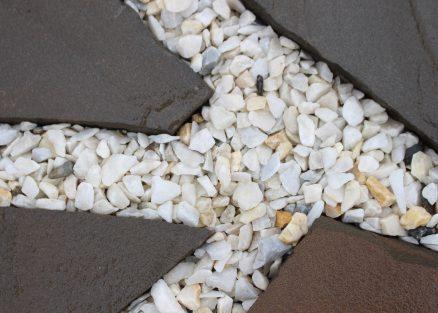 Мраморная Крошка Белая