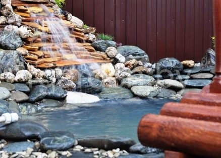 Галька речная Цветная плоская