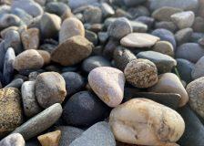 Галька речная Цветная круглая