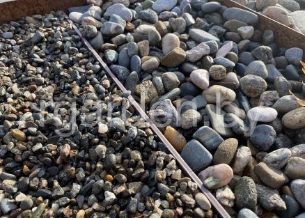 Галька речная Цветная круглая