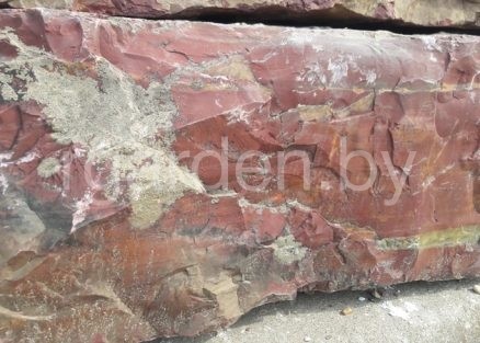 Валун Яшма сургучная