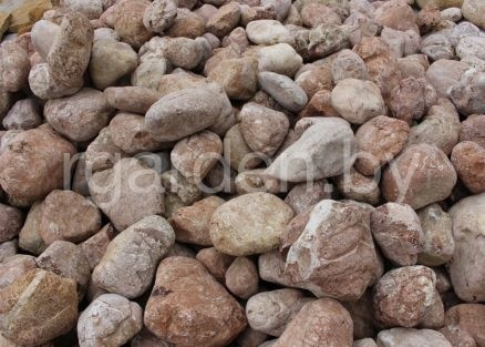 Валун Розовый кварц