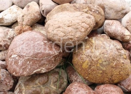 Валун Розовый кварц