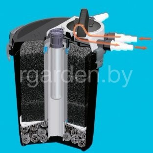Фильтр напорный для пруда до 8 м. куб. Aquael KLARPRESSURE UV 8000 УФ 11 Вт