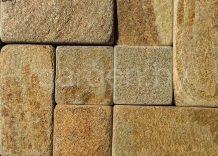 Брусчатка из сланца Персик для мощения