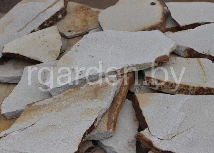 Песчаник Белый для мощения