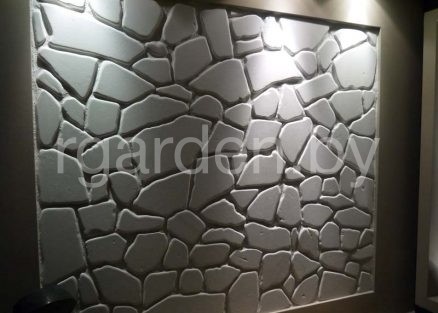 Мрамор Белый галтованный