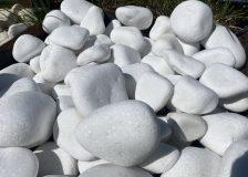 Галька мраморная Белая Тасос