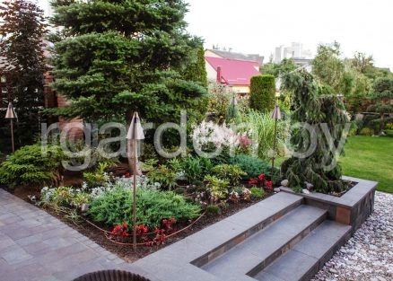 Светильник-факел для дорожек TIKI