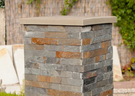 Плитка из кварцитопесчаника Графитовый