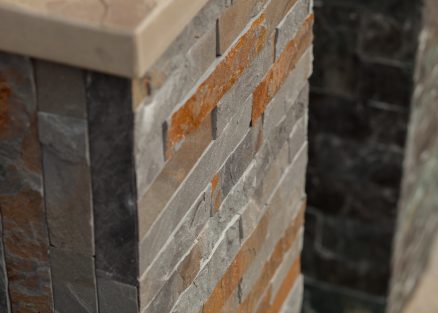 Плитка из кварцитопесчаника Графитовый