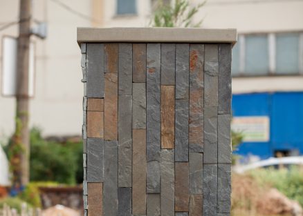 Плитка из кварцитопесчаника Графитовый