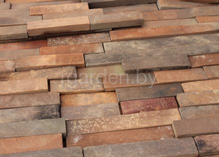 Плитка из песчаника Терракотово-красный