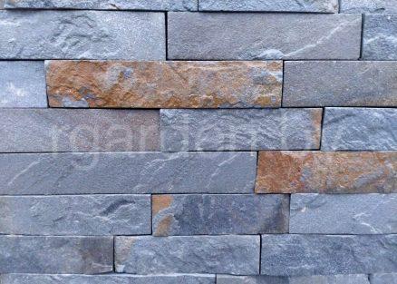 Плитка из кварцитопесчаника Графитовый