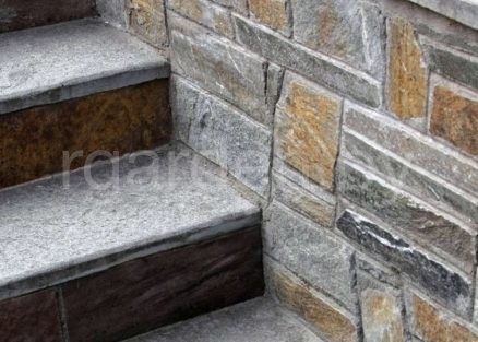 Ступени из кварцита Кавалас