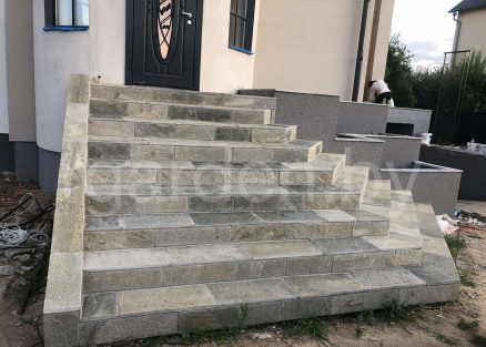 Ступени из кварцита Кавалас