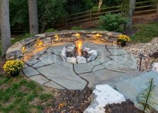 Песчаник Серый пошаговый 5-6см