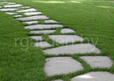 Кварцитопесчаник Графитовый пошаговый галтованный