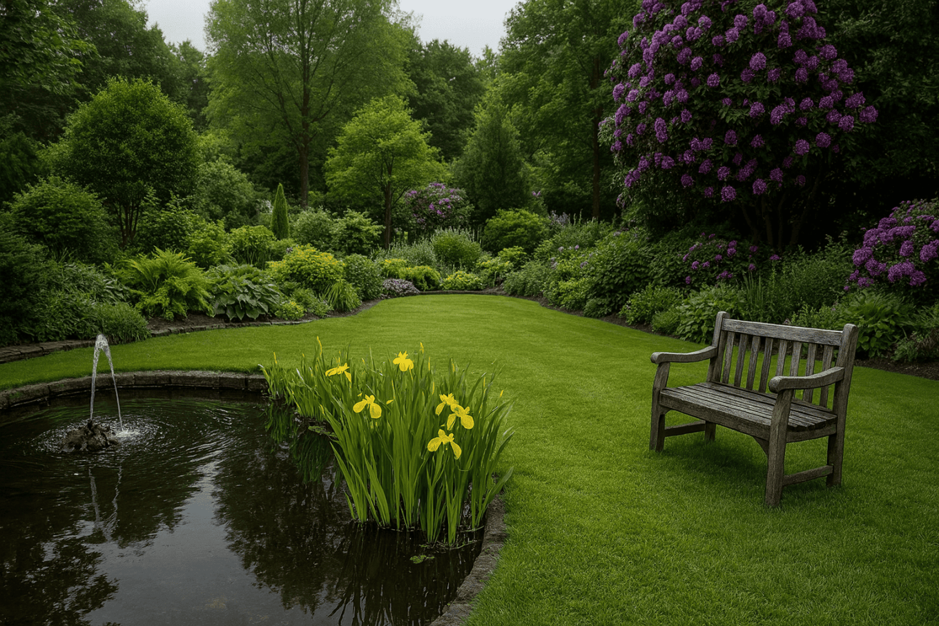 Английский ландшафтный дизайн