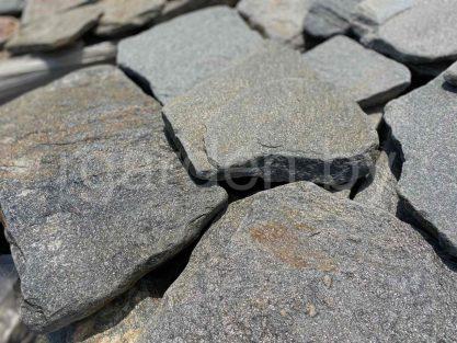 Сланец Сильвер галтованный для мощения