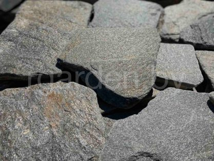 Сланец Сильвер галтованный для мощения