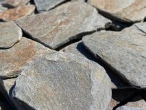 Сланец Сильвер галтованный для мощения