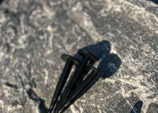 Гвоздь-прижим для гeотекстиля